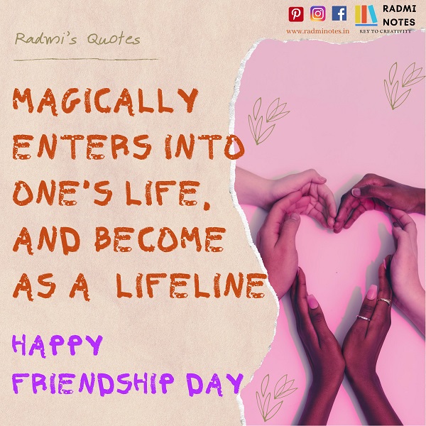 HAPPY FRIENDSHIP DAY QUOTES, WISHES