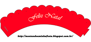 Santa Claus: Imprimibles Gratis para Fiestas y Cajas para Imprimir Gratis. Wrappers para cupcakes de Santa Claus.