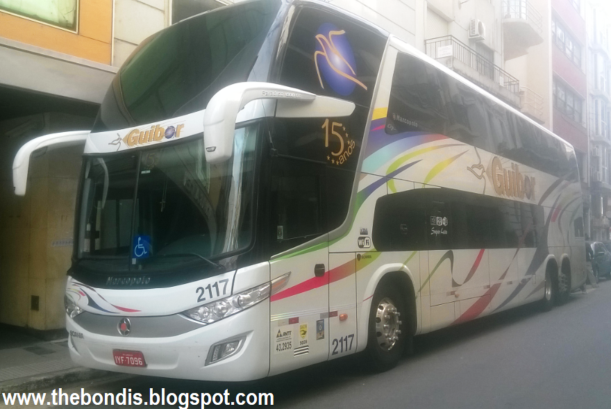 The Bondis Los buses de tu país Guibor (Brasil)