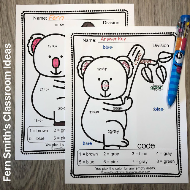 Click Here to Download This Division Color By Number Worksheet Freebie for Your Classroom Today! Click Here to Download This Division Color By Number Worksheet Freebie for Your Classroom Today!