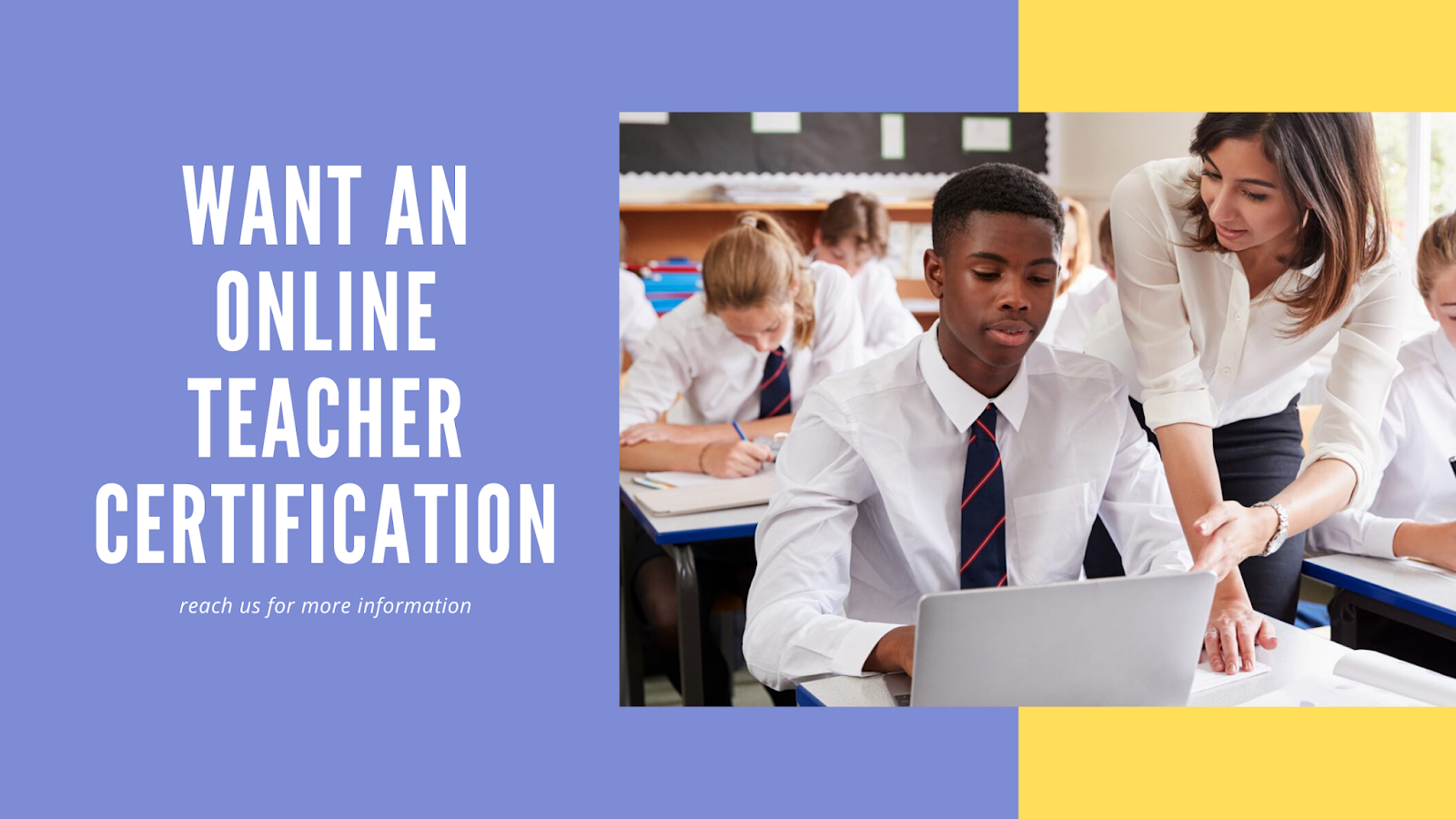 Want an Online Teacher Certification in North Dakota? Enroll in our