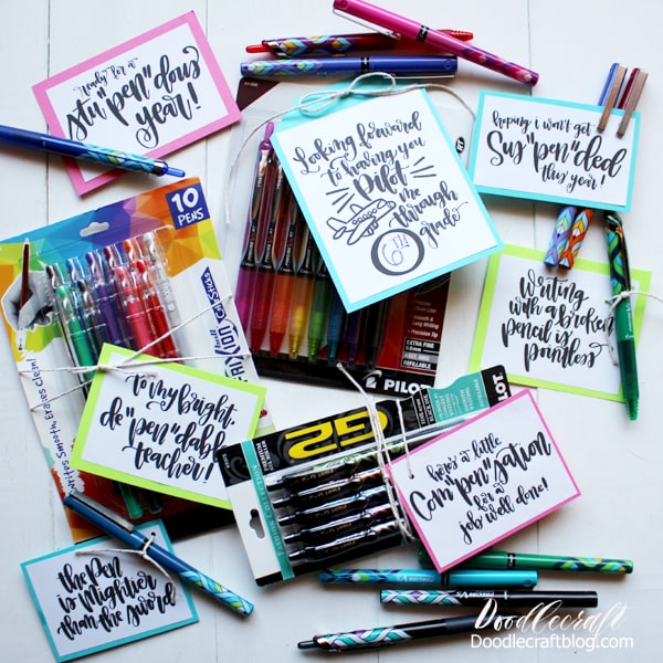 Pilot Pen BacktoSchool Pen Pun Gifts!