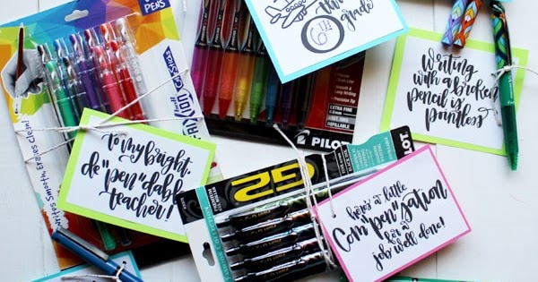 Pilot Pen Back-to-School Pen Pun Gifts!