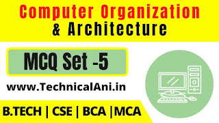 computer organization and architecture mcqs pdf