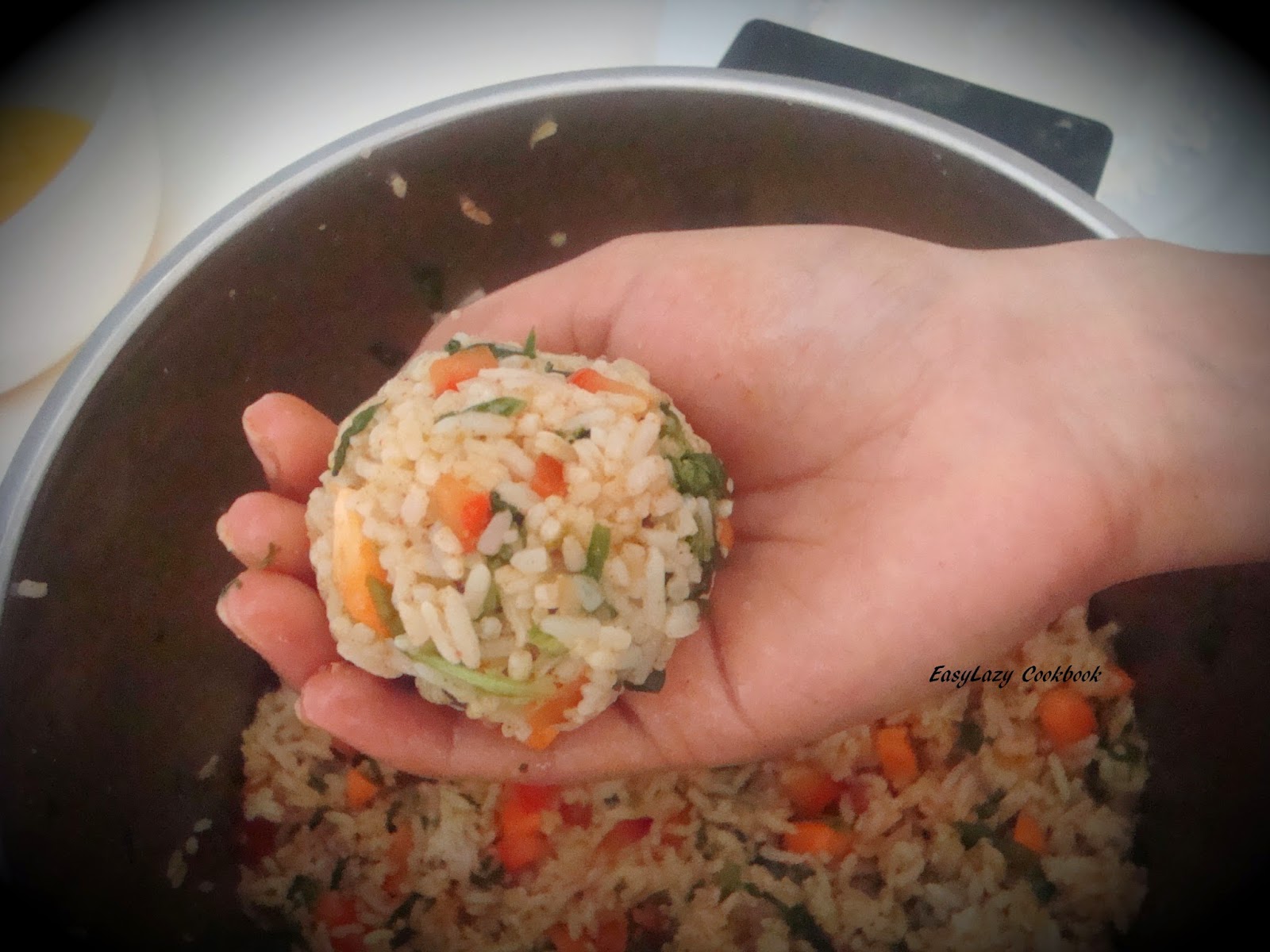 Poorni's Cookbook Baked Rice balls