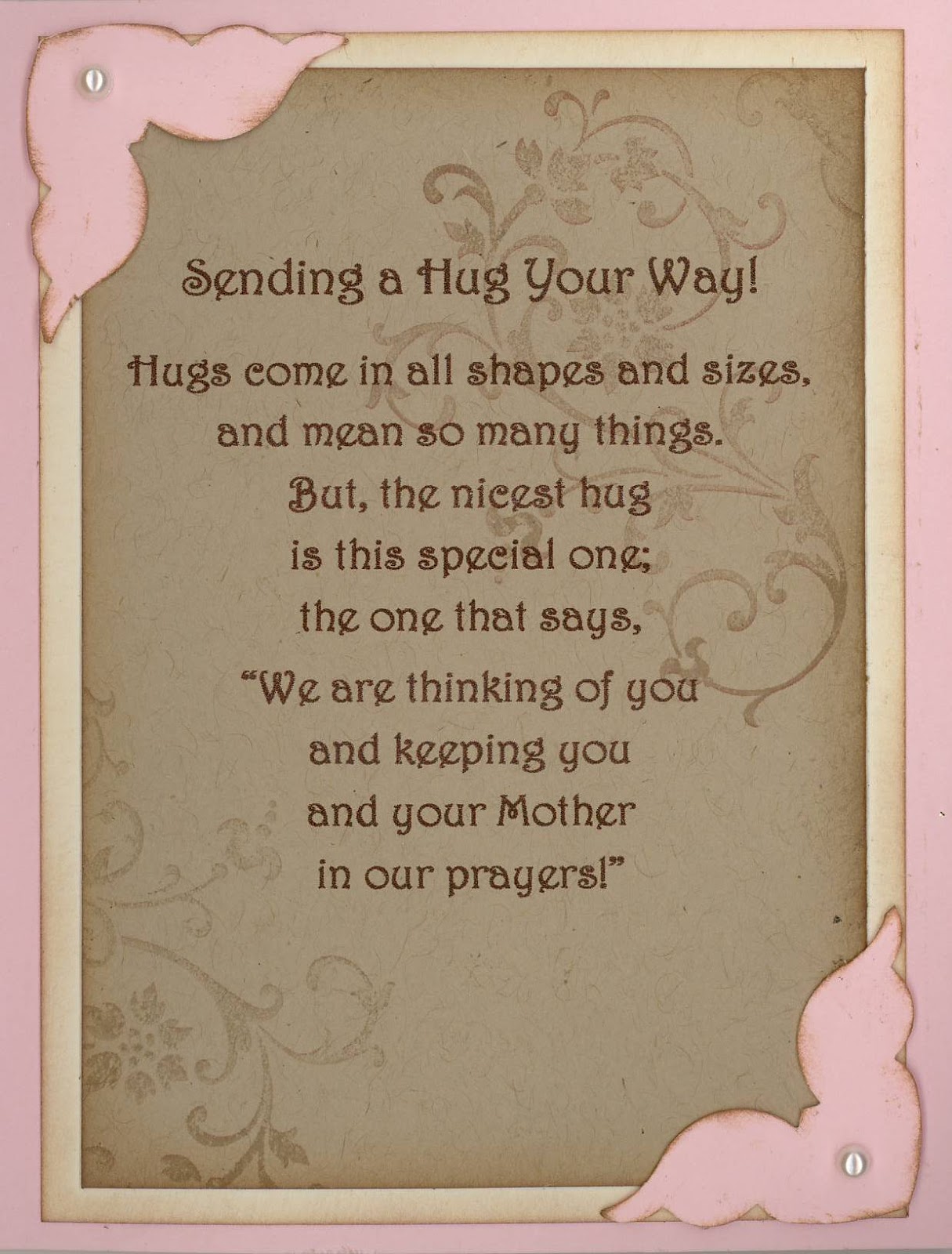Chatterbox Creations Thinking of You Card #2