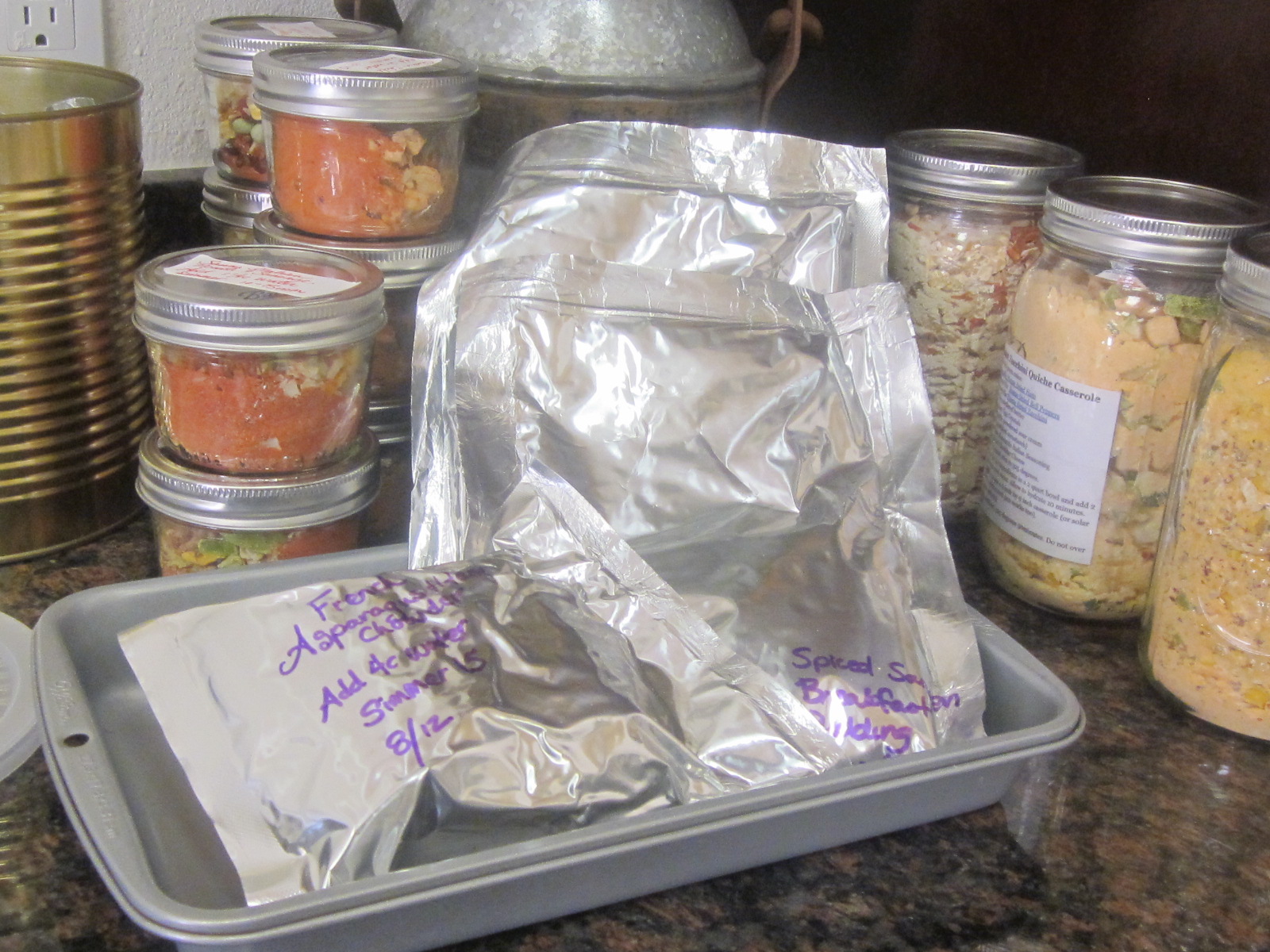 Chef Tess Bakeresse The Meal in a Jar Handbook Update!