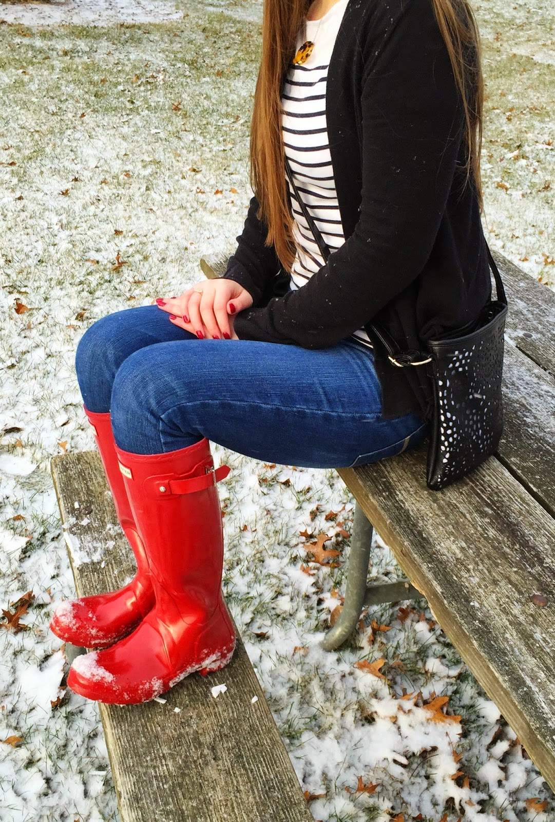 How to Style Hunter Boots Review - The Chick