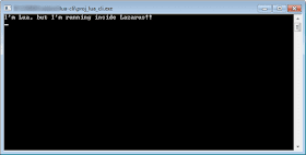 Lua code running inside a Free Pascal program in a Console program