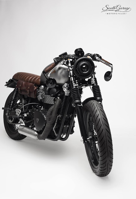 Triumph Thruxton 2010 By South Garage Motorcycles Hell Kustom