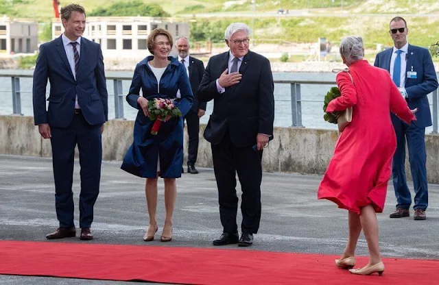 Queen Margrethe, President Frank-Walter Steinmeier and Elke Büdenbender