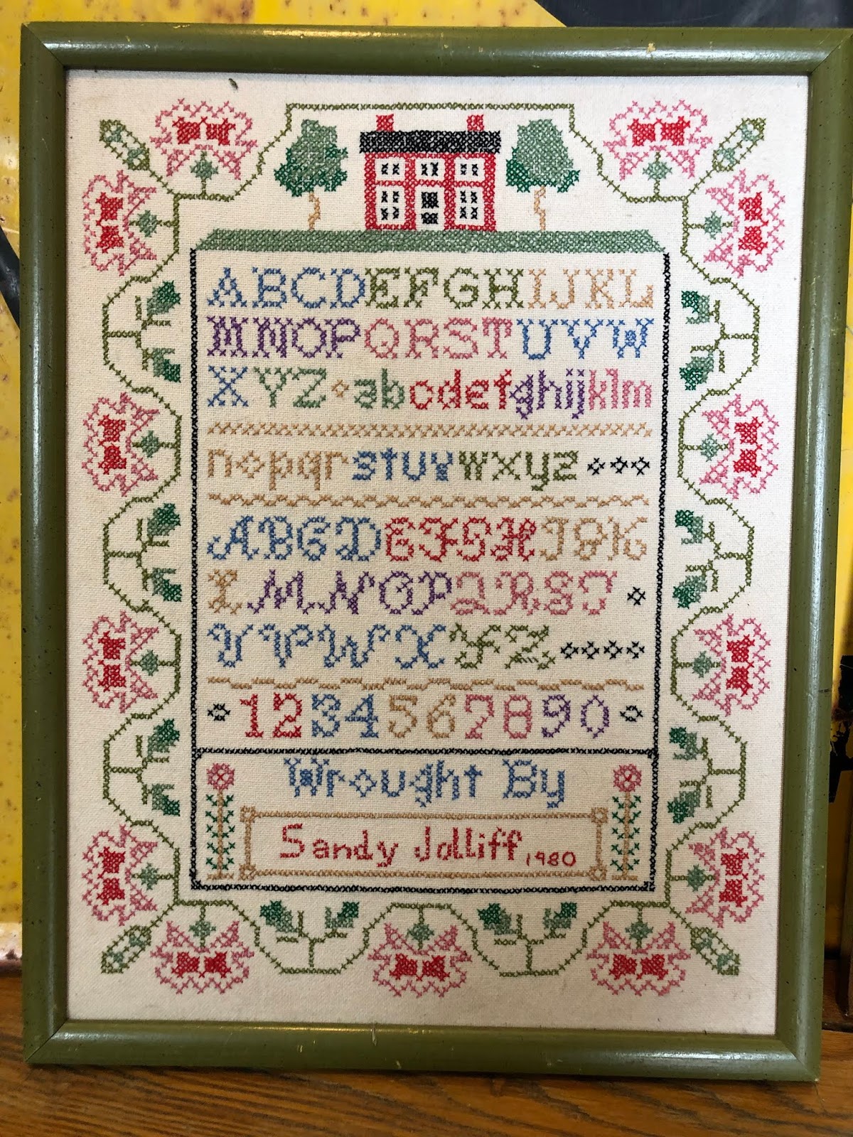 OldFashioned Hobbies Cross Stitch