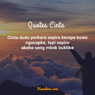 Kata kata bucin bahasa jawa