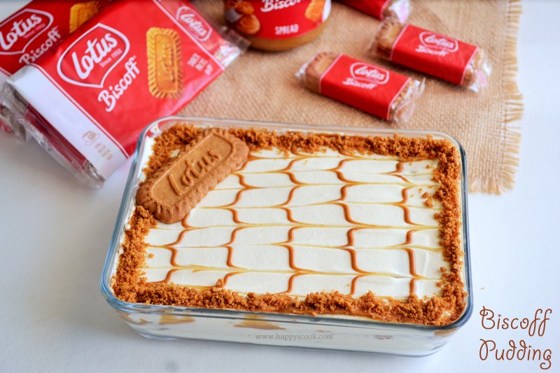 Lotus Biscoff Pudding Recipe Lotus Biscoff Biscuit & Cream Pudding