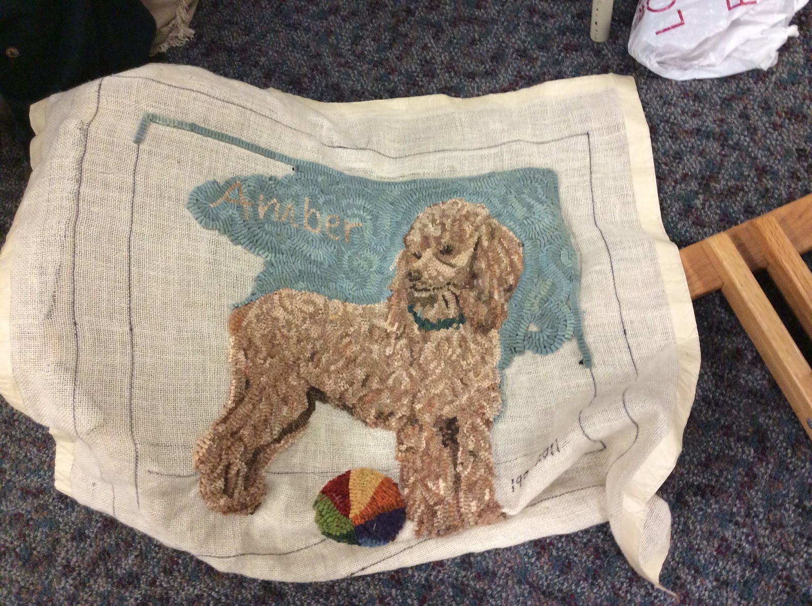 Ali Strebel April 28 Miami Valley Rug Hooking Guild