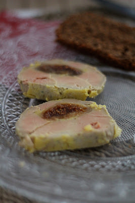 foie gras, mi cuit , figues , noel