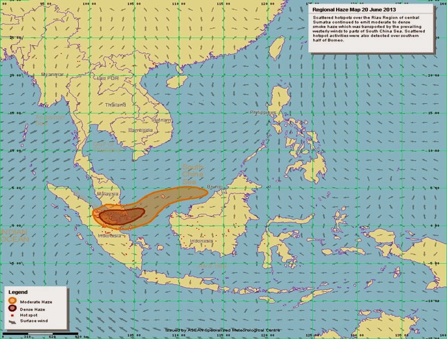 Geography Impact of hotspots and volcanic eruption on Singapore