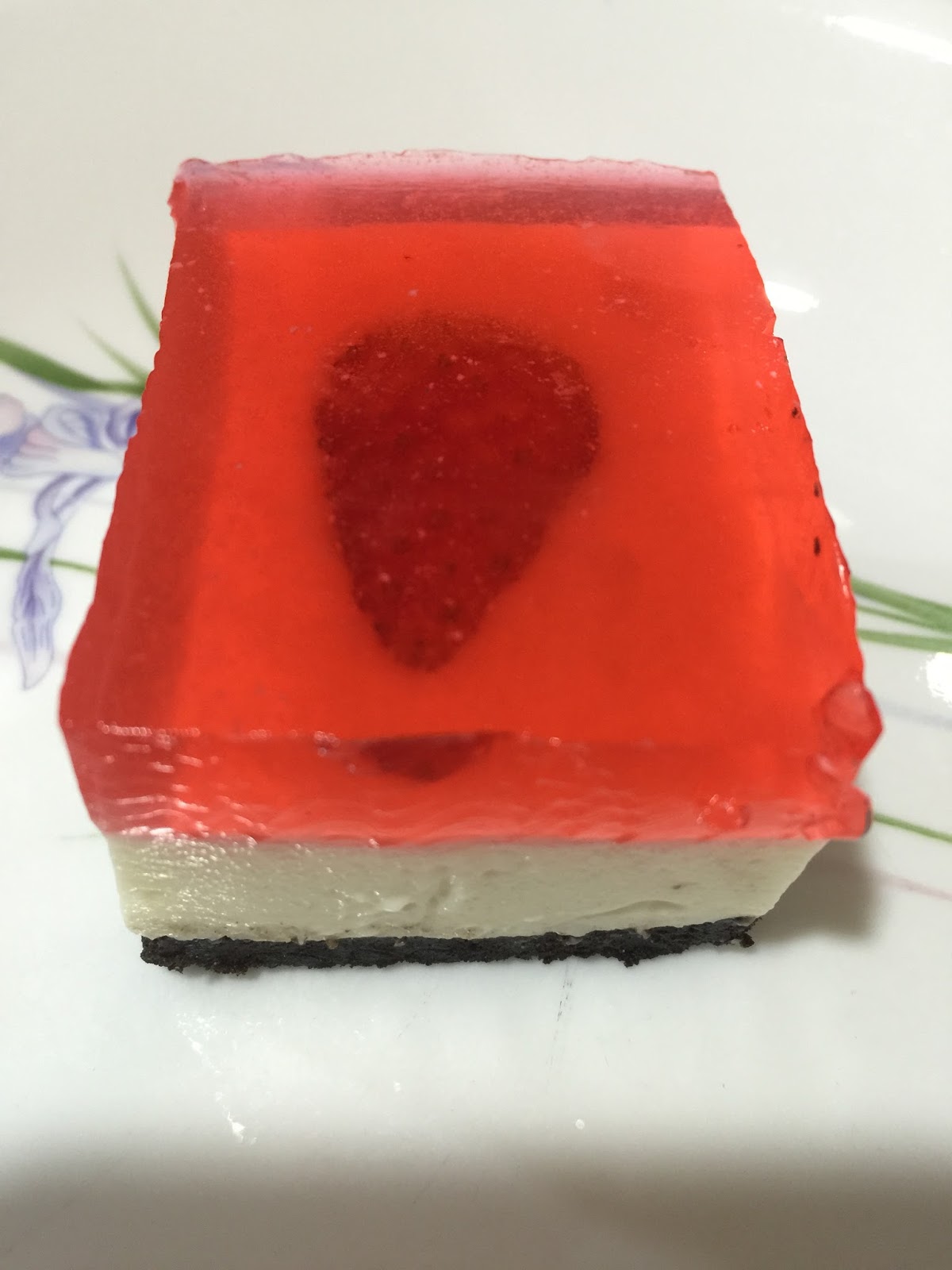 Miss baker lady JELLY HEARTS CHEESECAKE