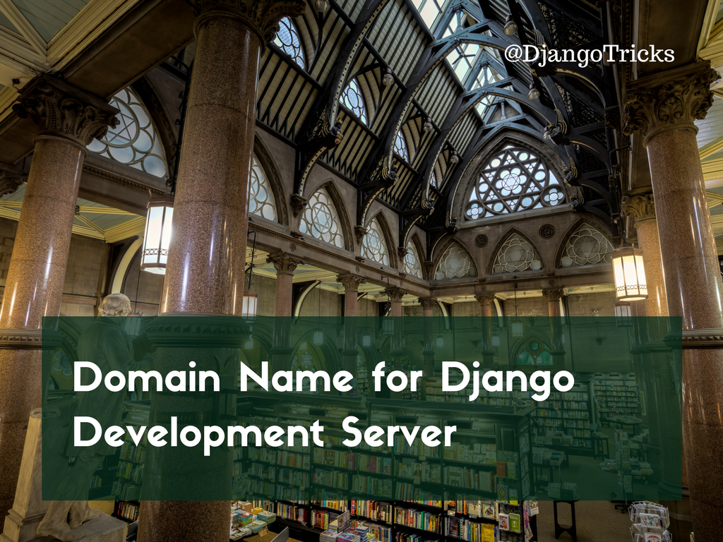 Domain Name for Django Development Server