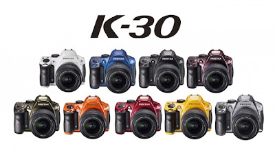 Pentax K-30 colors