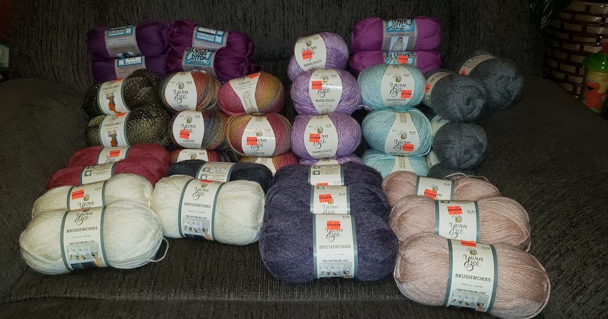 Kayleena's Crochet Creations Hobby Lobby Clearance Yarn Haul 2020