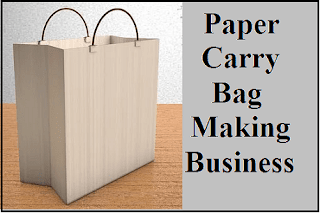 Paper bag making machine, Less investment business idea