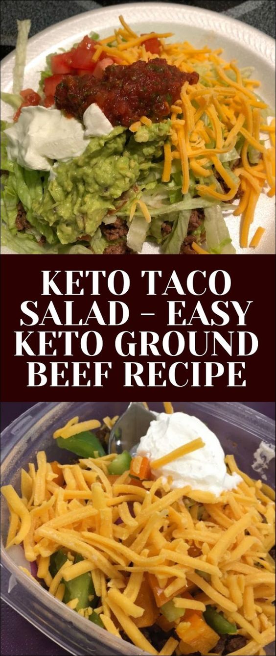 KETO TACO SALAD My Best Recipe