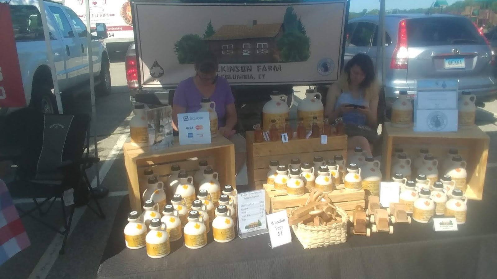 The Hebron Harvester Come to the Hebron Farmers and Crafters Market