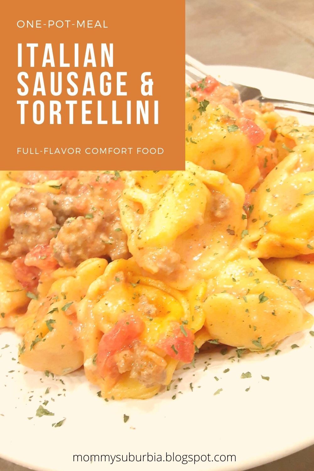Mommy Suburbia Simply Delicious Italian Sausage & Tortellini Recipe