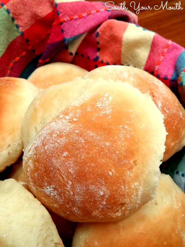 Mama's Yeast Rolls! I love to slather these with good salted butter and strawberry preserves! SO good!