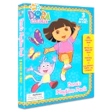 Dora's Playtime Pack (Dora The Explorer) (Tri-Fold Coloring Book) Discount
