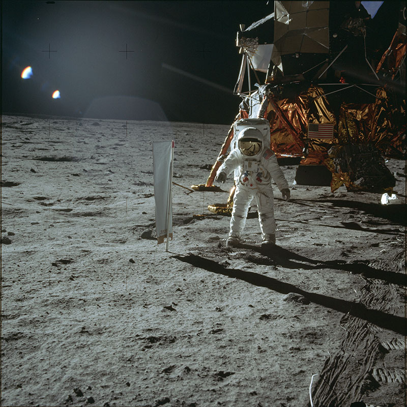Apollo-11. Американські астронавти на Місяці