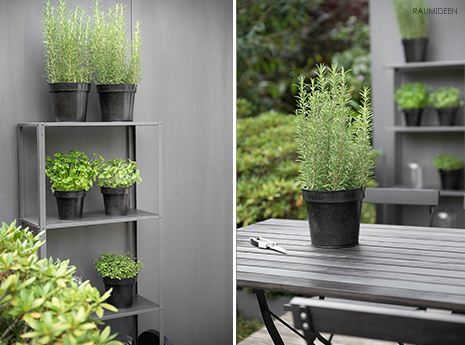 RAUMIDEEN DIYKräuterregal für die Terrasse oder den Balkon Ikea Hack