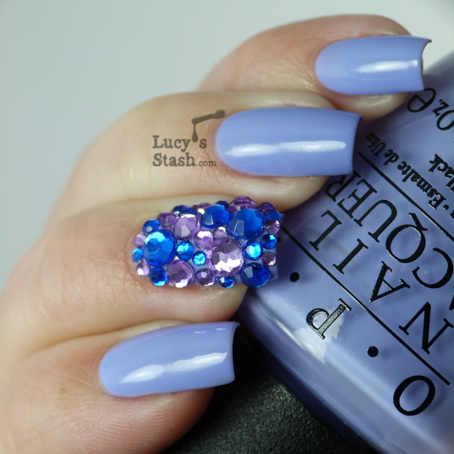 Lucy's Stash - Bejewelled manicure