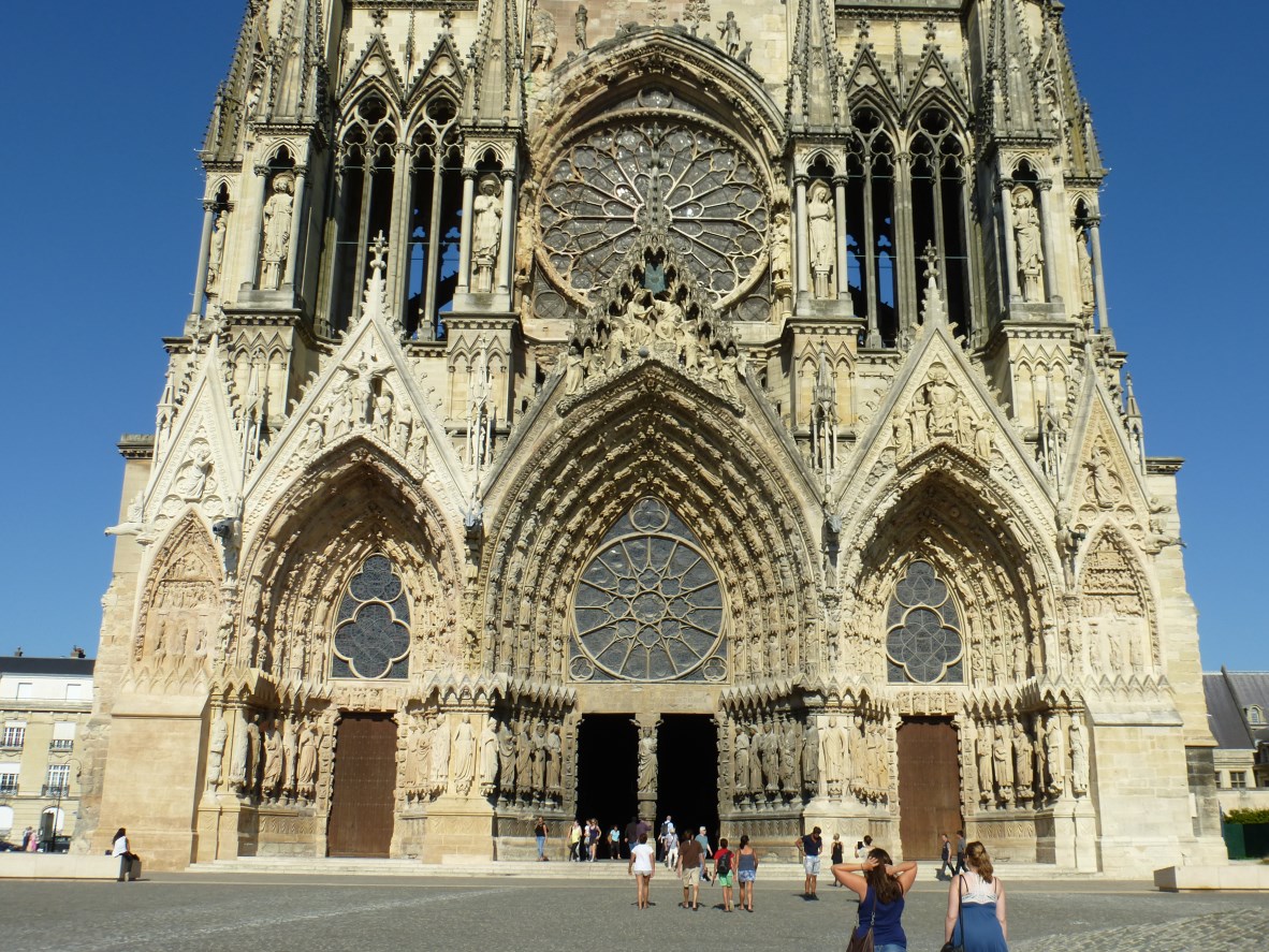 The Road Goes Ever On Reims Cathedral, Sculpture