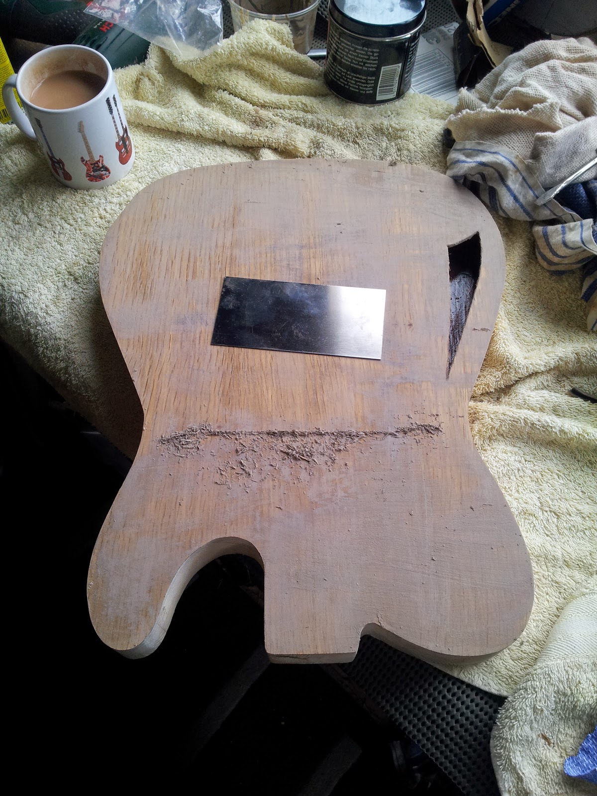 DLP Guitars Telecaster Two 19 Grain Filler and Sanding Sealer