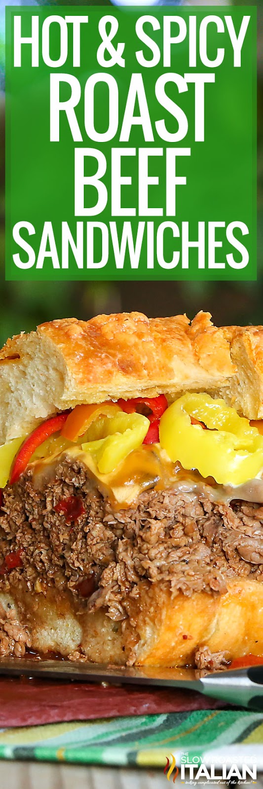 Hot & Spicy Roast Beef Sandwiches