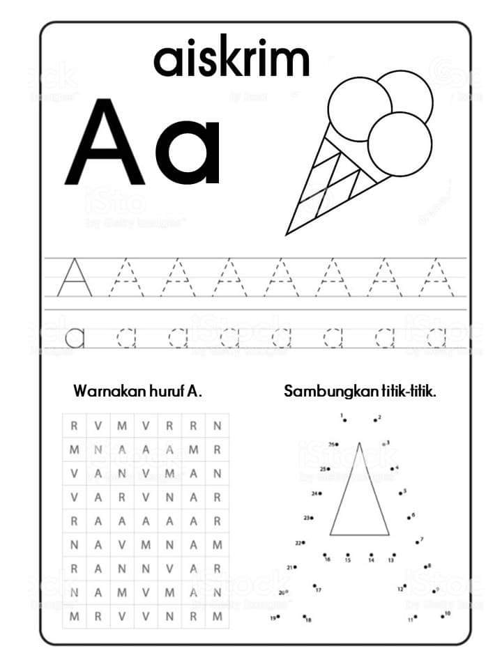 Latihan Mengenal Huruf Abc Kartun - IMAGESEE