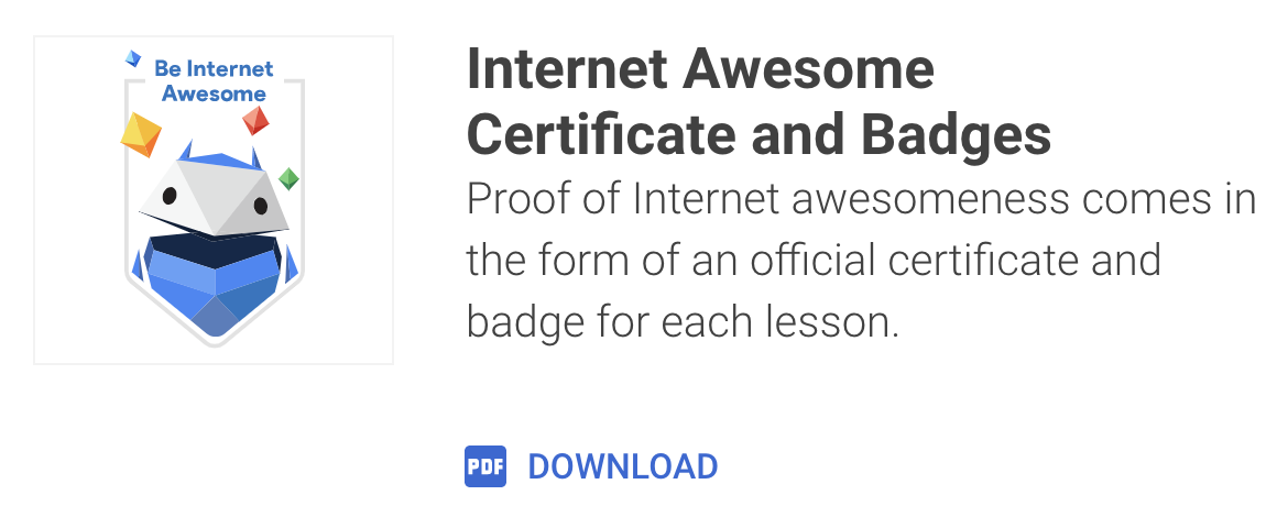 Internet Safety Resources for Educators - Be Internet Awesome