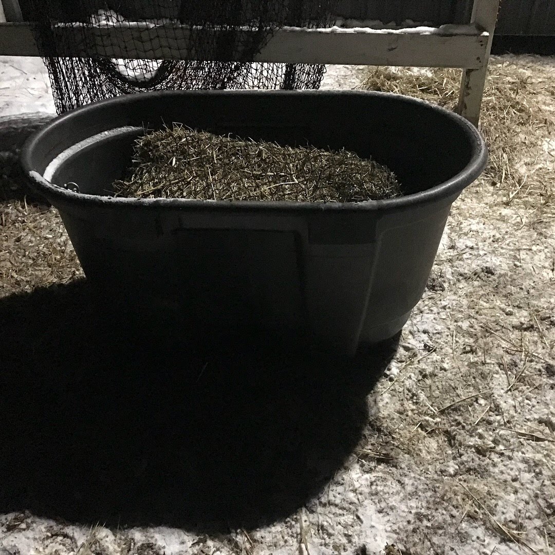 The Feral Red Horse Farm Talk Hay Feeders