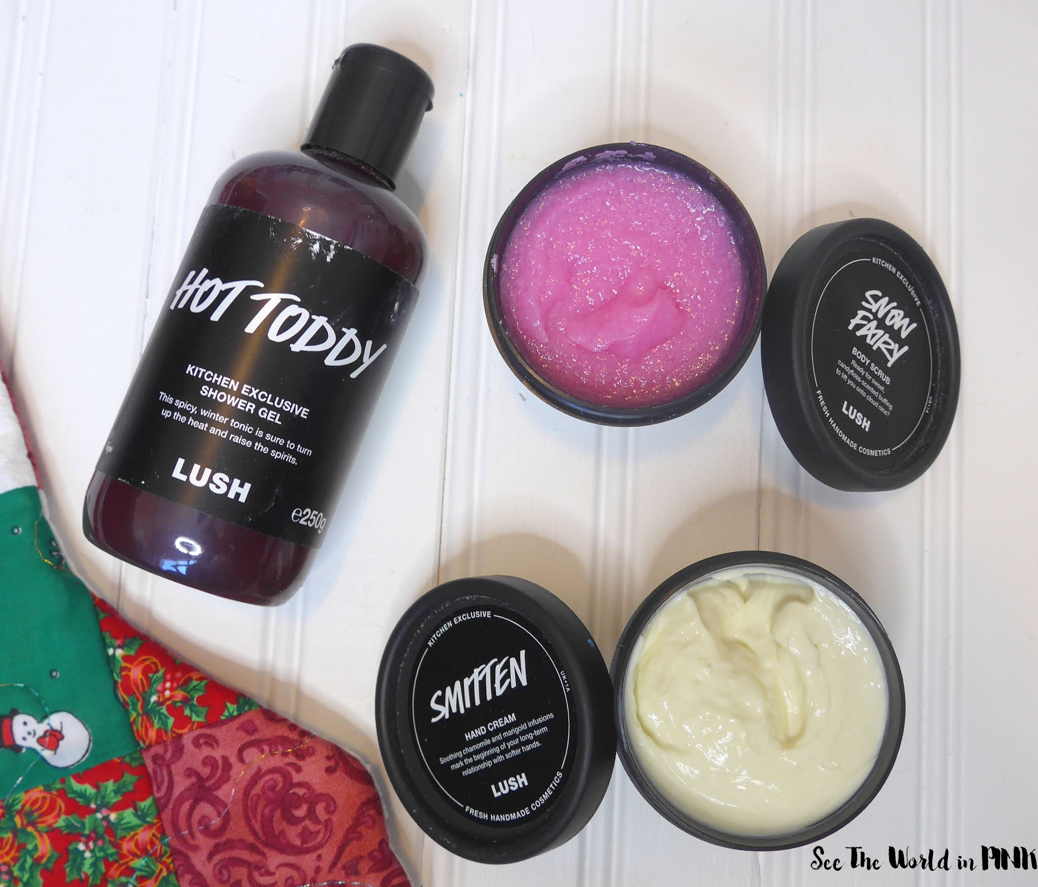 December 2020 Lush Kitchen Subscription Box See the World in PINK