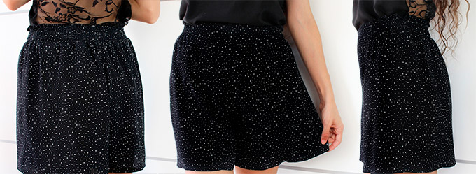 COMO HACER UN PANTALÓN CORTO FÁCIL diy-pantalón-fruncido-con-hilo-elástico-cintura