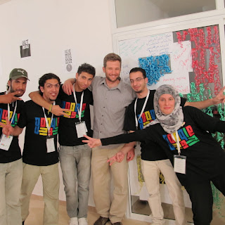 The Palestinian Broadcasting Corporation meeting with bloggers in Ramallah