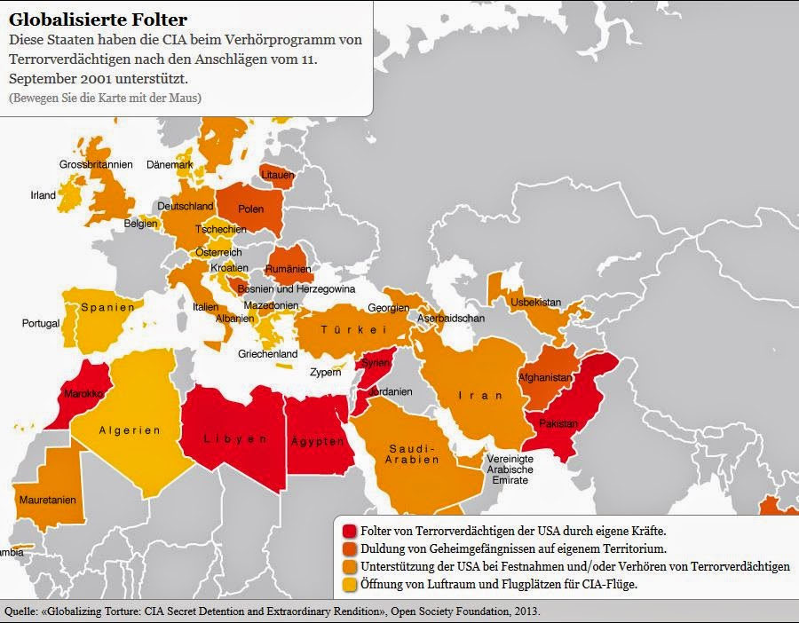 Politikparadox: CIA hat gelogen - Folter war nutzlos bei der Suche nach Politikparadox: CIA hat gelogen - Folter war nutzlos bei der Suche nach