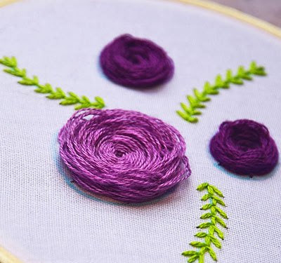 Hướng dẫn thêu hoa hồng - Hình 10