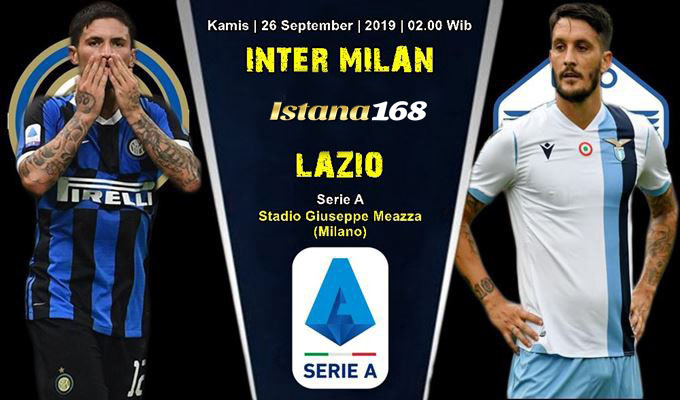 Prediksi Inter Milan vs Lazio 26 September 2019