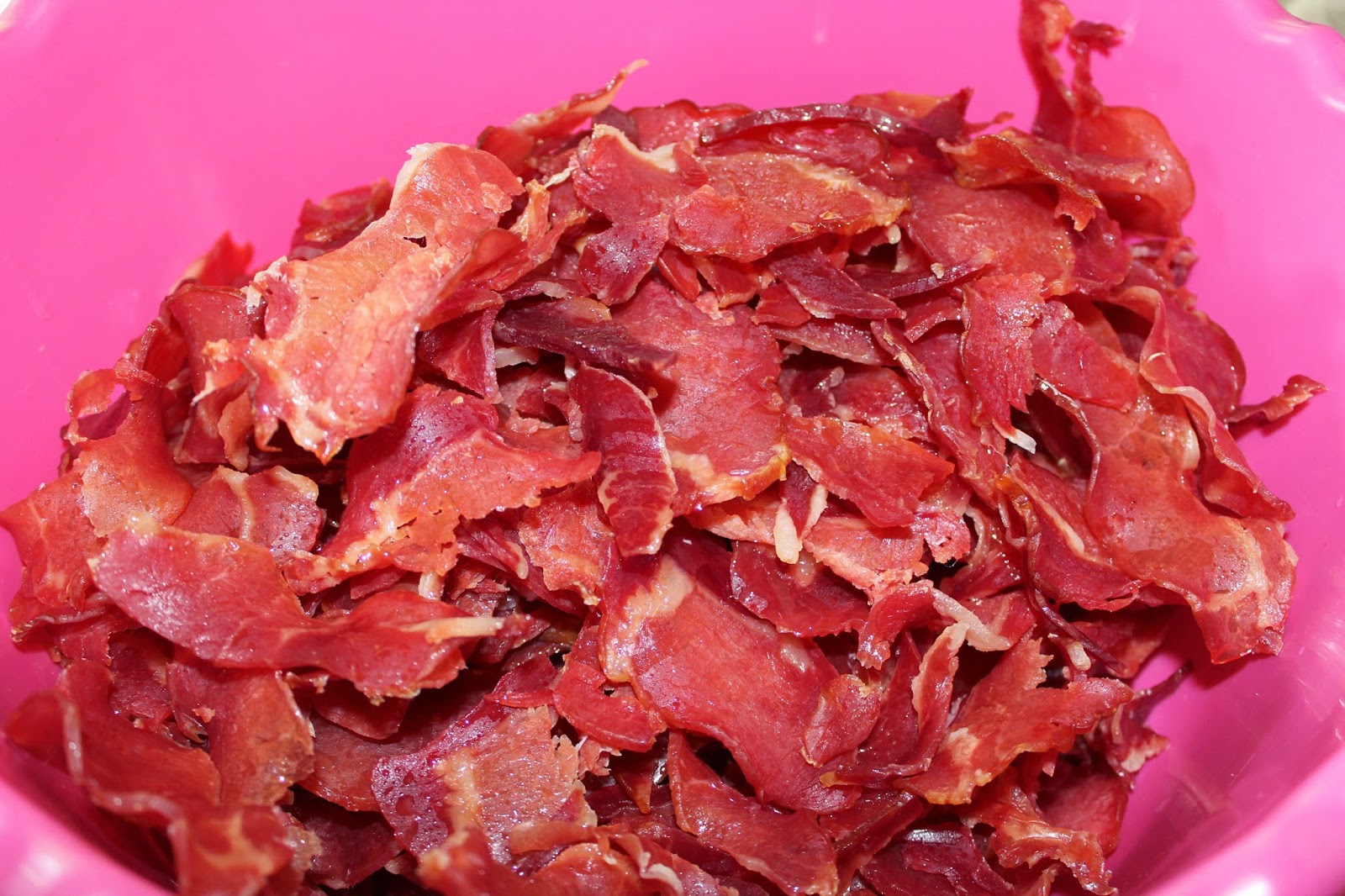 Dehydrating Bacon