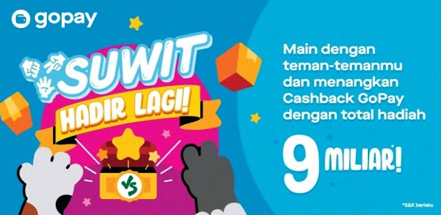 Cara Main Game Suwit Gopay Berhadiah Total 9 M