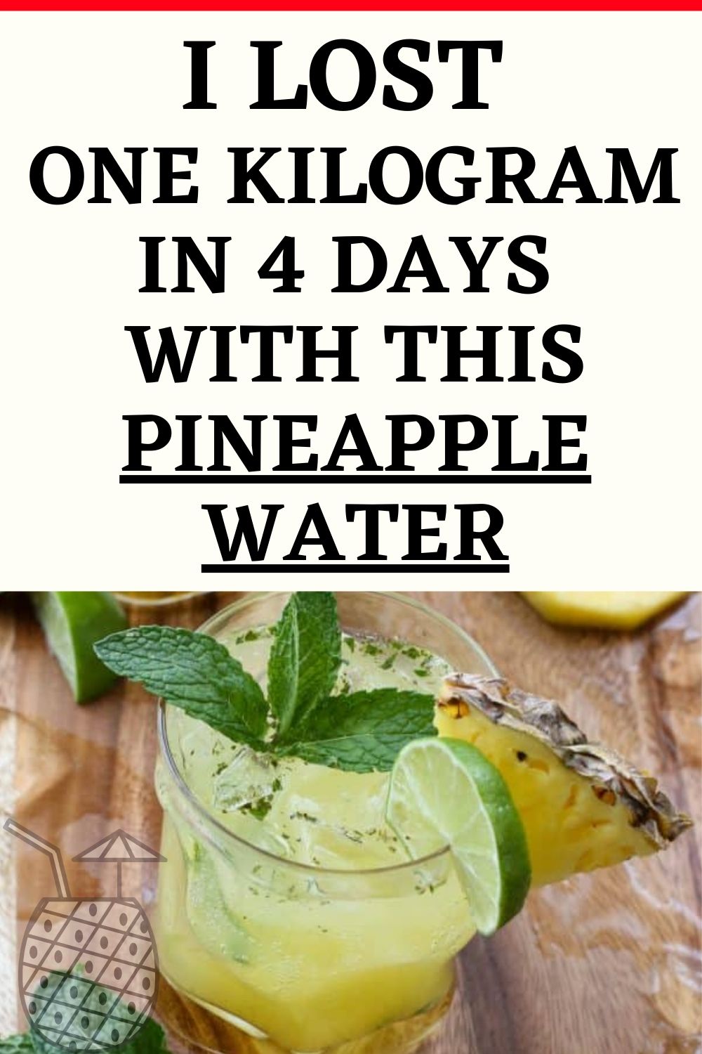 How To Lose Weight By Just Drinking Water With Pineapple Hello