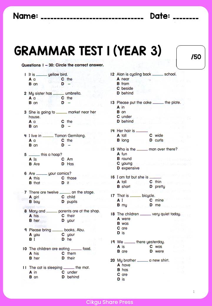 english-year-3-welcome-worksheet-year-3-grammar-englishliteracy-tenses-worksheets-lcp-porter
